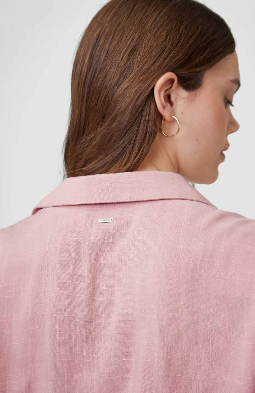 Cali Woven Shirt Shortsleeve | Bridal Rose