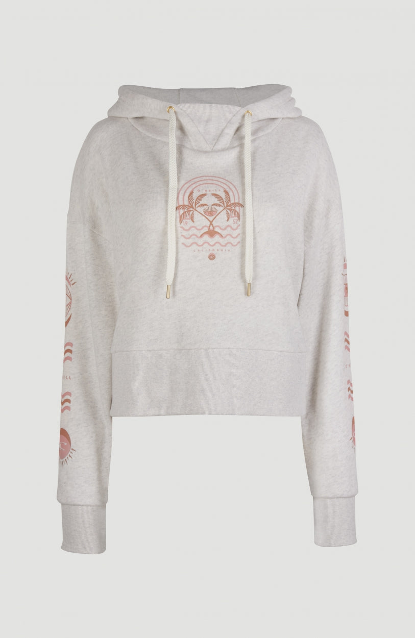 Cali Graphic Hoodie | White Melee