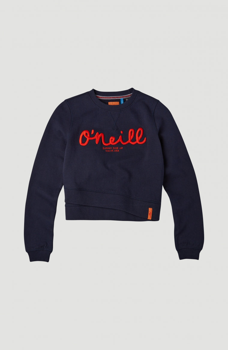 Cali Sun Crew Sweatshirt | Ink Blue -A