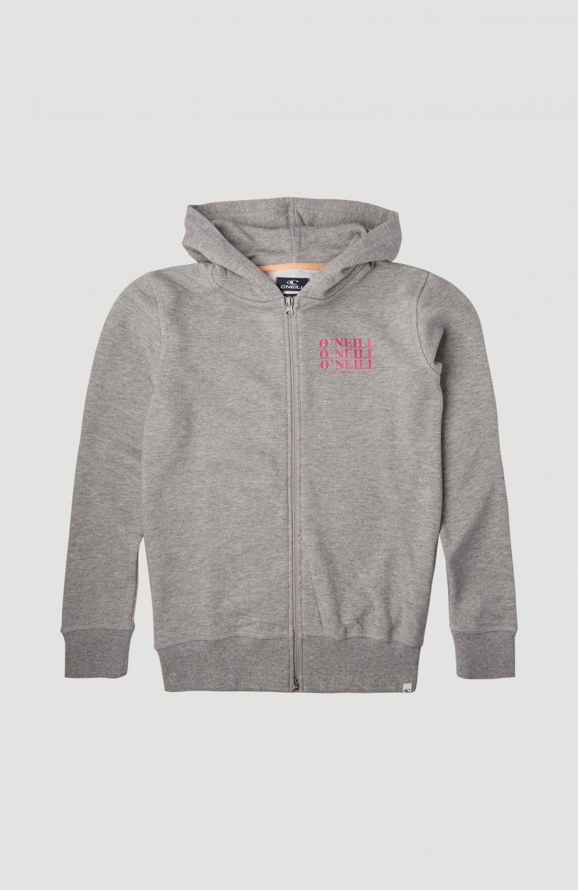 All Year Full Zip Sweatshirt | Silver Melee -A