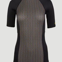 Anglet Shortsleeve Skin | Black With Yellow 1
