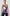 Active Tanktop | Blue With Red