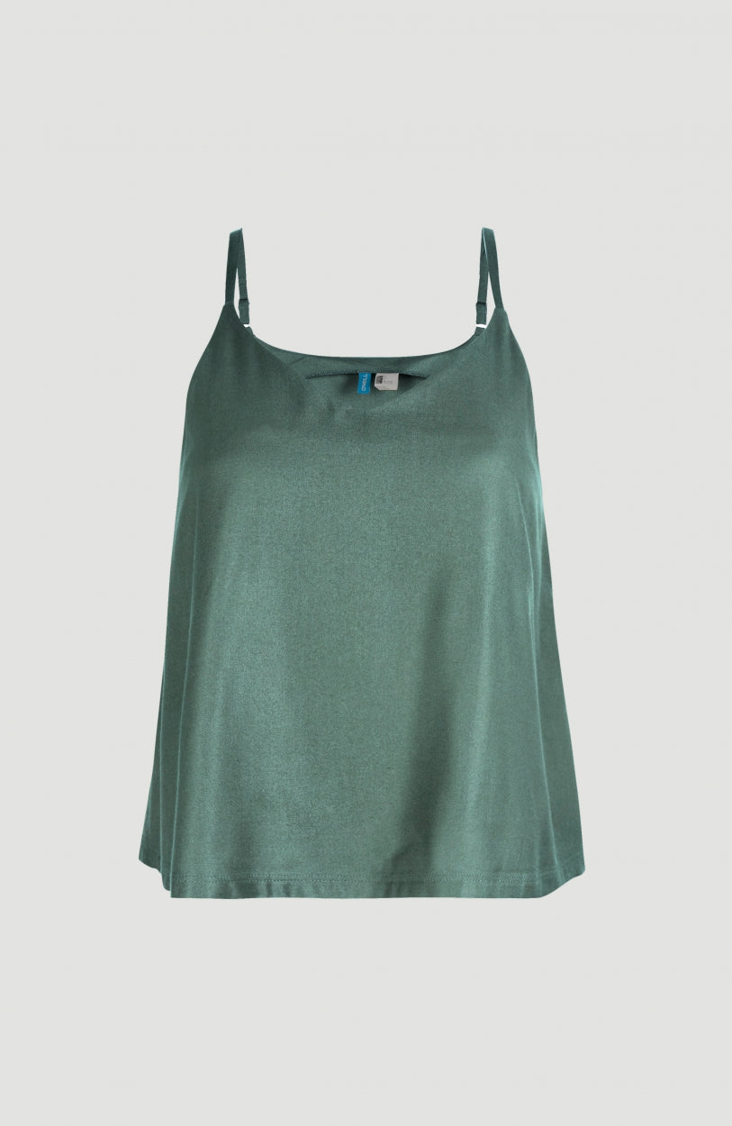 Global Print Tanktop | Dark Ivy