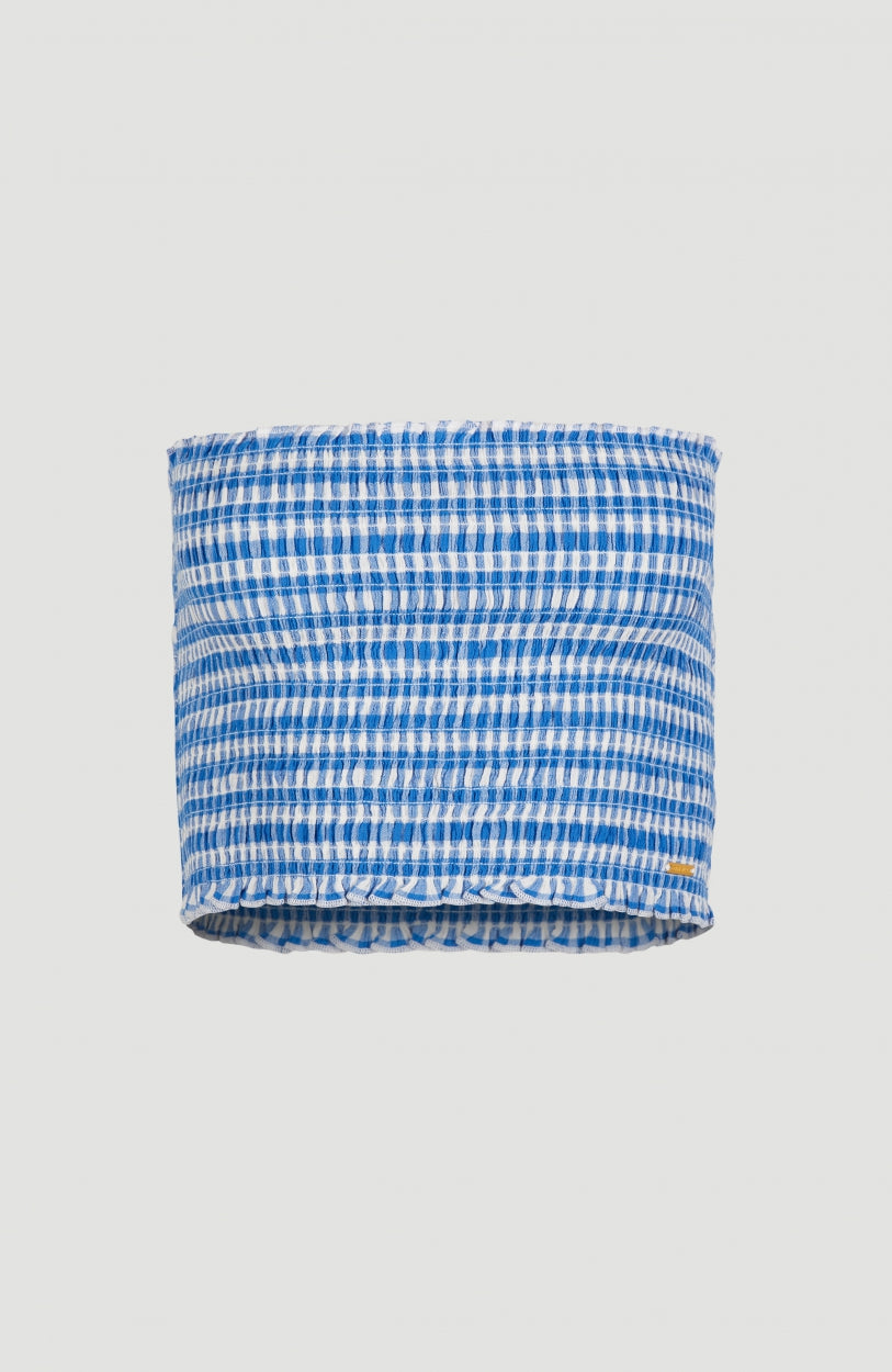 Beach Foundation Bandeau | Blue With White 1