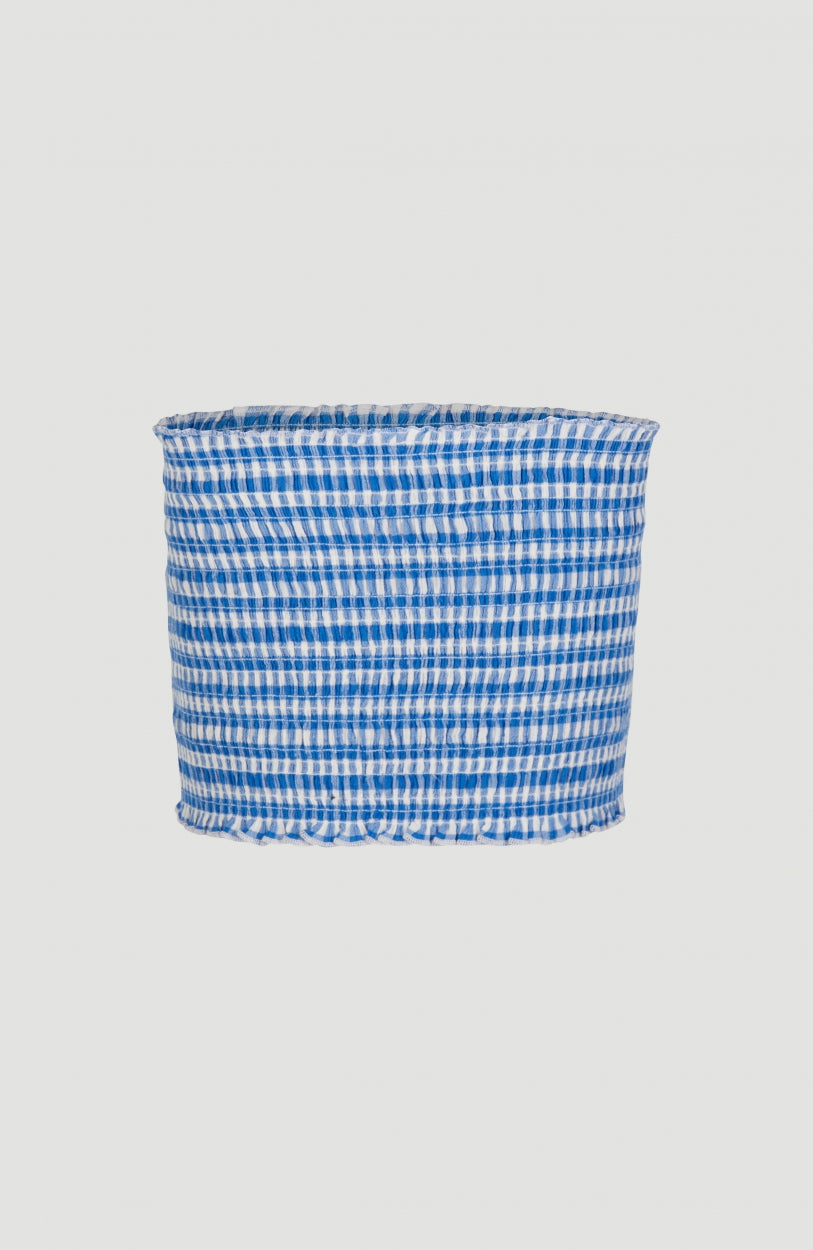 Beach Foundation Bandeau | Blue With White 1