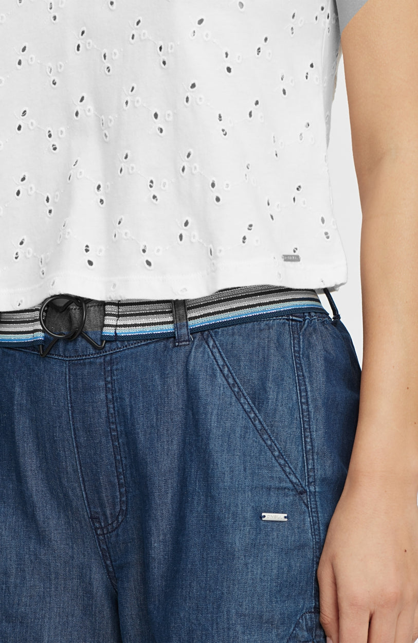 Beaded Tanktop | Powder White