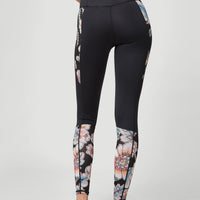 Anglet Surf Legging | Black With Red