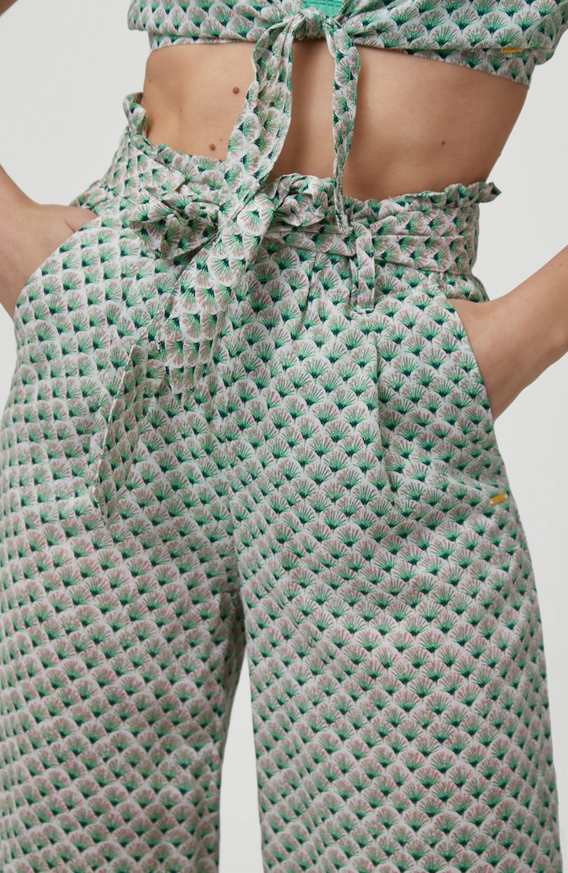 Citizen Beach Pants All Over Print | Green With