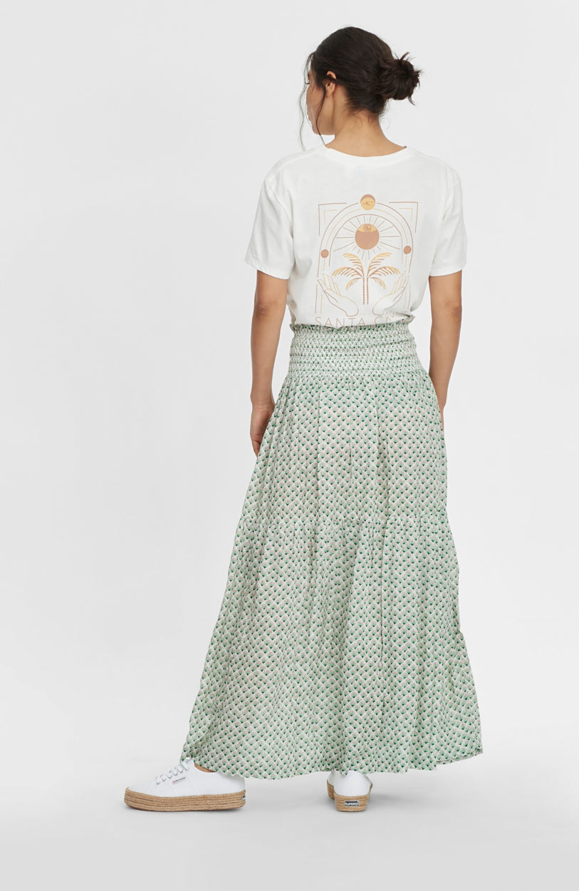 Citizen Woven Long Skirt | Green With