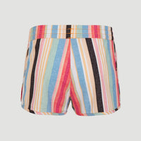 Anglet Board Short All Over Print | Yellow With Red
