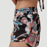 Anglet Board Short All Over Print | Black With Red