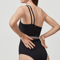 A-Symmetrical Swimsuit | BlackOut - A