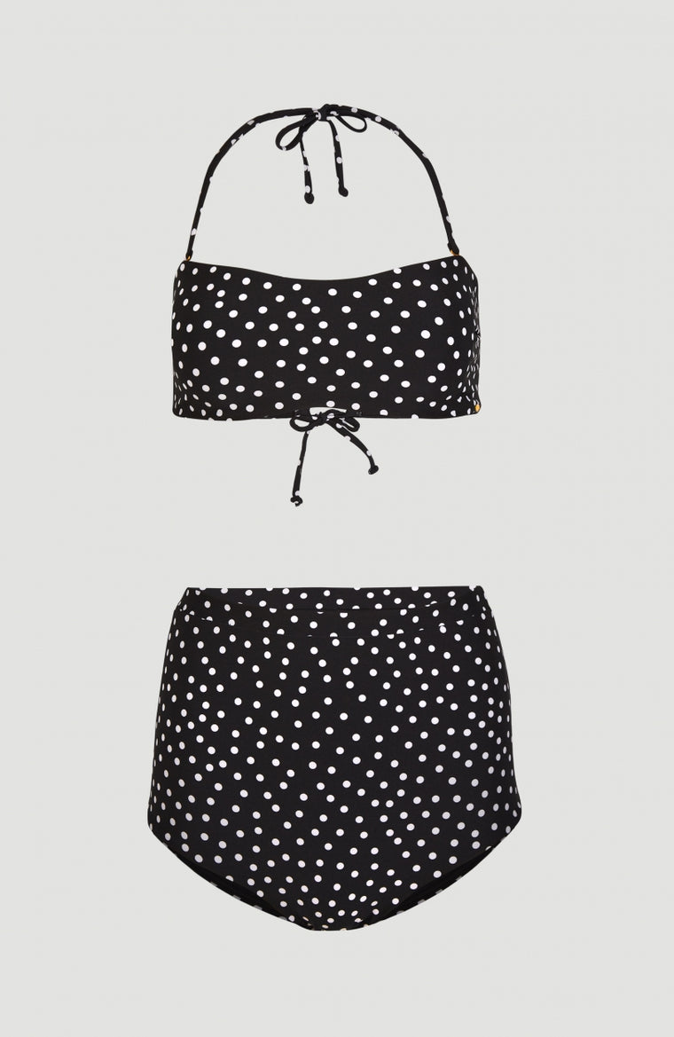 Bella Talaia Bikini Set | Black With White