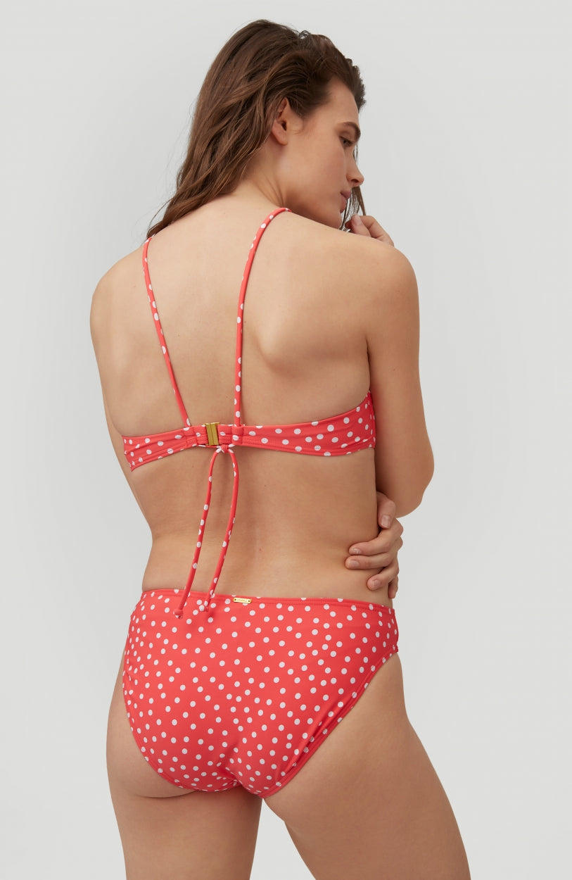 Cali Rita Bikini Set | Red With White