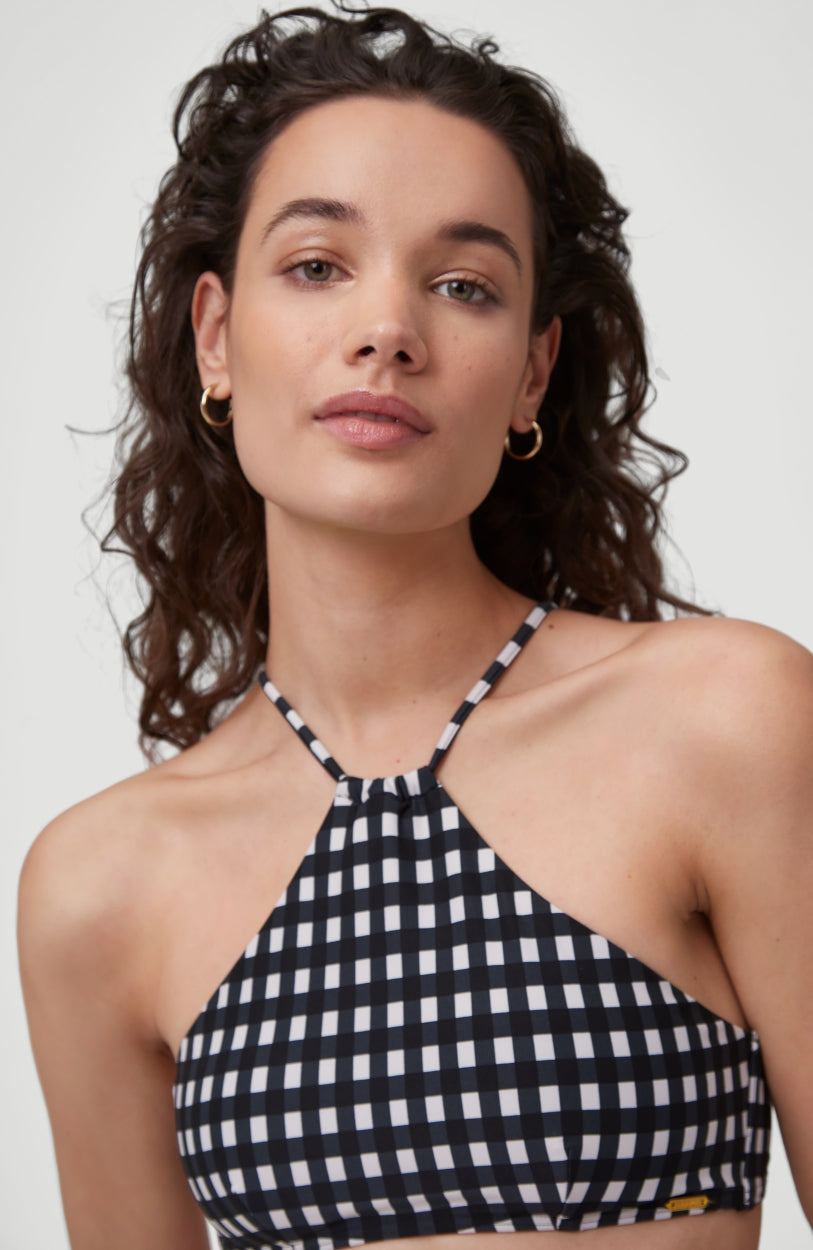 Cali Rita Bikini Set | Black With White 1