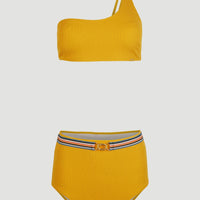 A-Symmetrical Bikini Set | Golden Rod