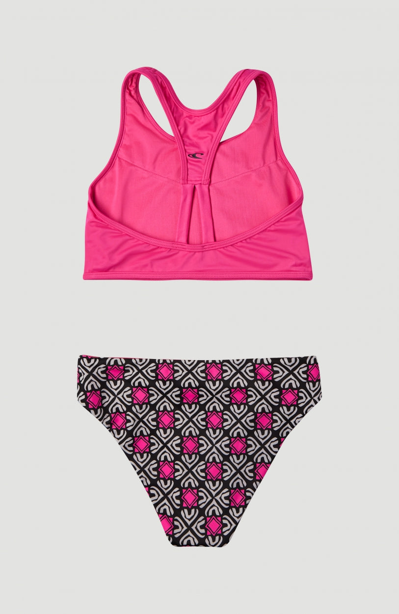 O'Neill Active Bikini Set | Black With Purple