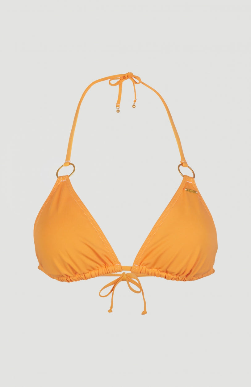 Capri Bikini Top | Blazing Orange -A
