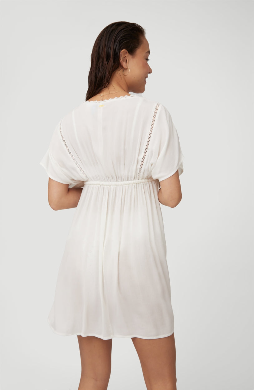 Boho Beach Cover Up | Powder White