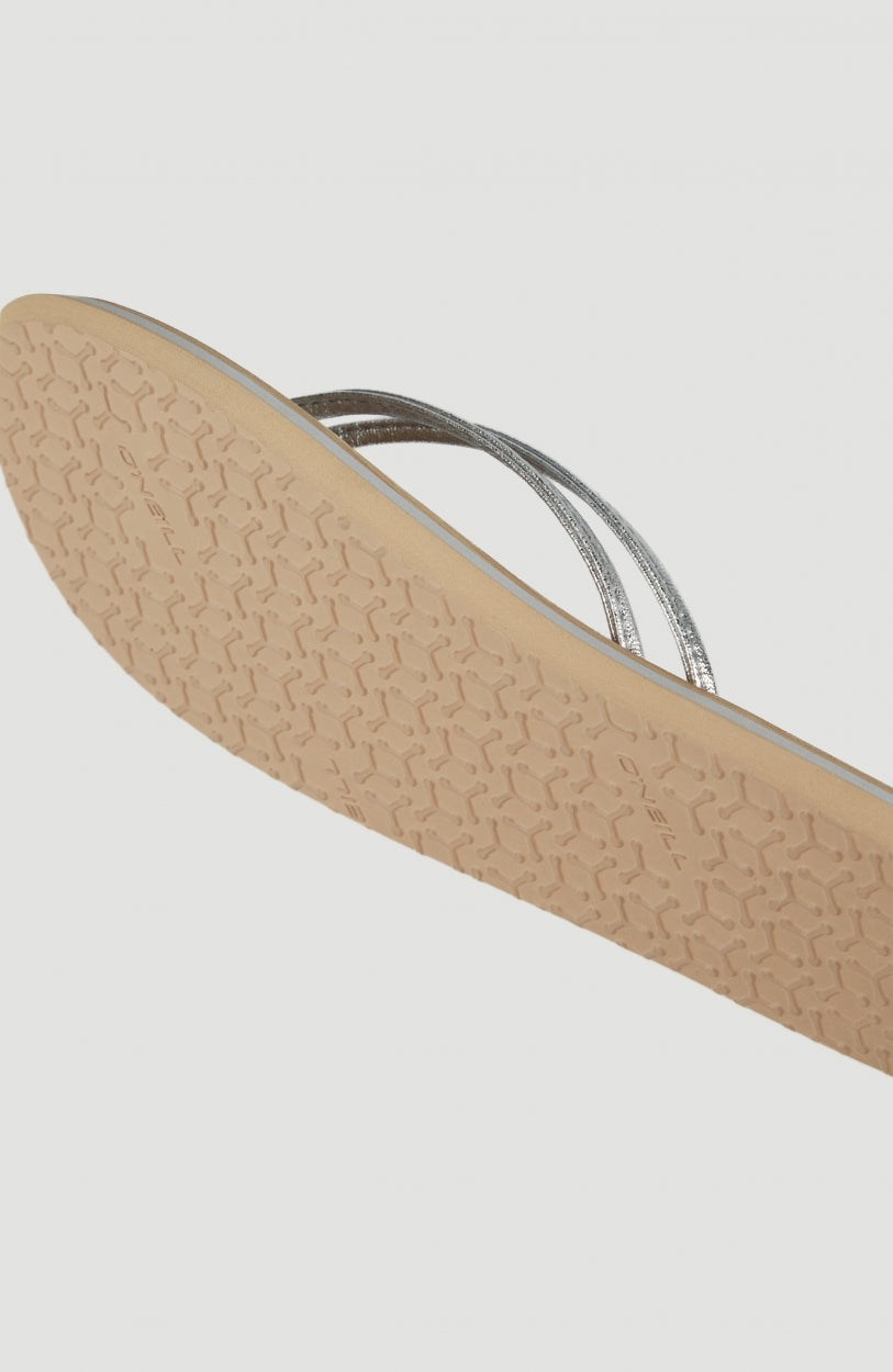 Ditsy Sandals | Silver -A