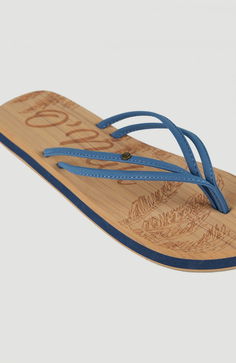 Ditsy Sandals | Dusty Blue -A