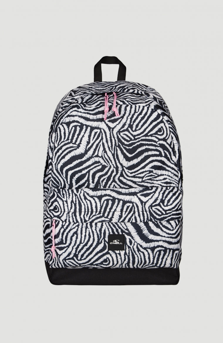 Coastline Graphic Backpack | White