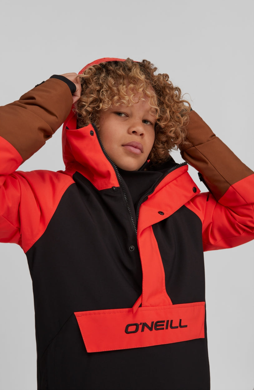 Anorak Snow Jacket | Cherry Tomato -A