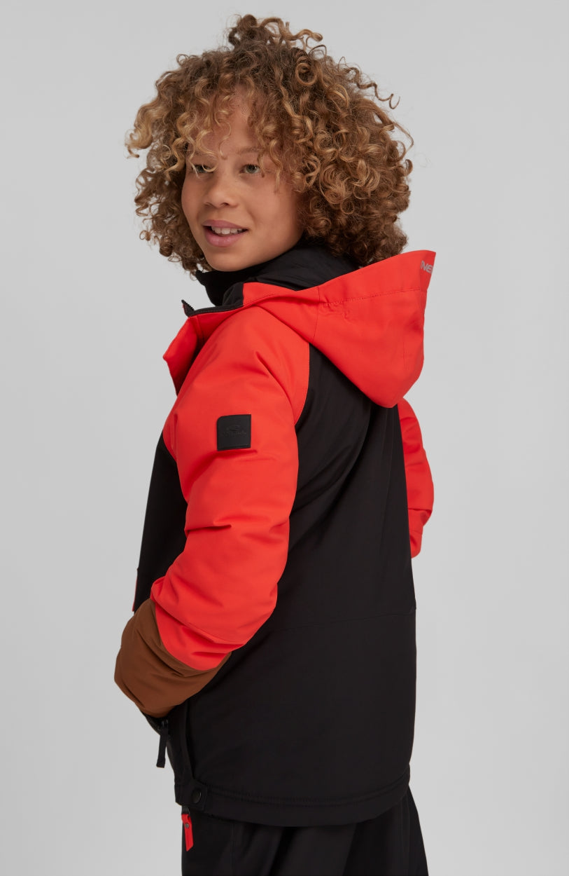 Anorak Snow Jacket | Cherry Tomato -A