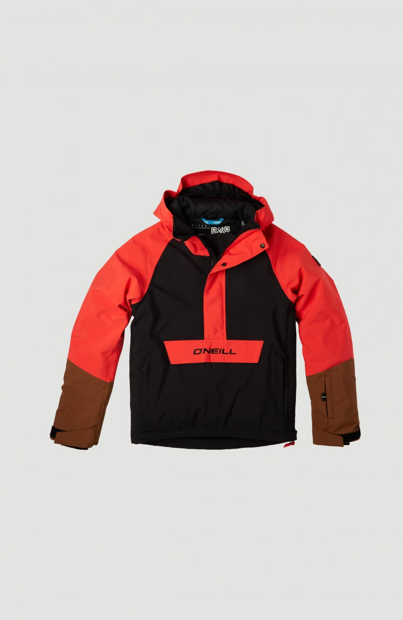 Anorak Snow Jacket | Cherry Tomato -A