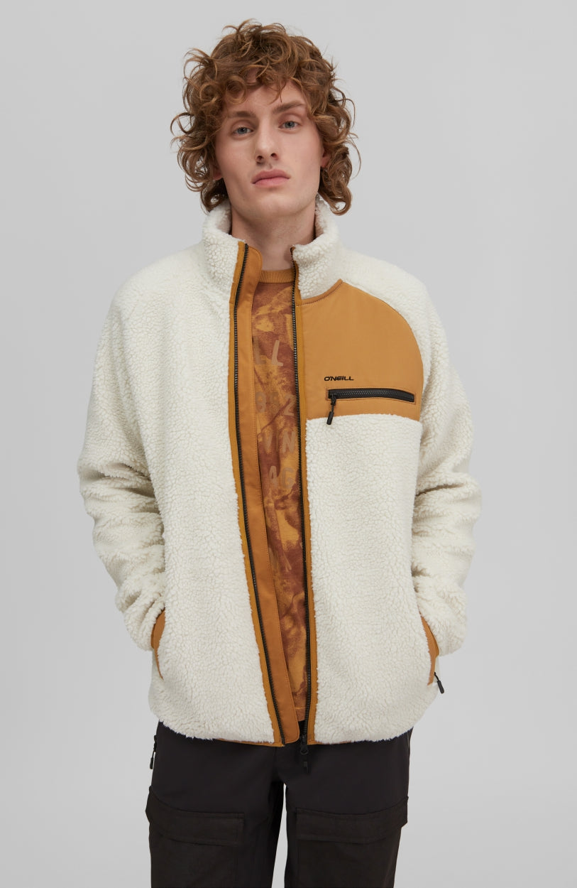 Sherpa Fleece Jacket | Birch -A