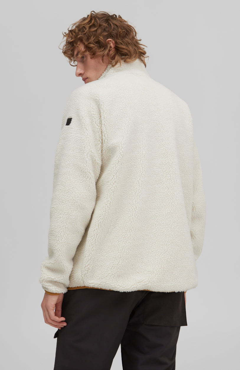 Sherpa Fleece Jacket | Birch -A