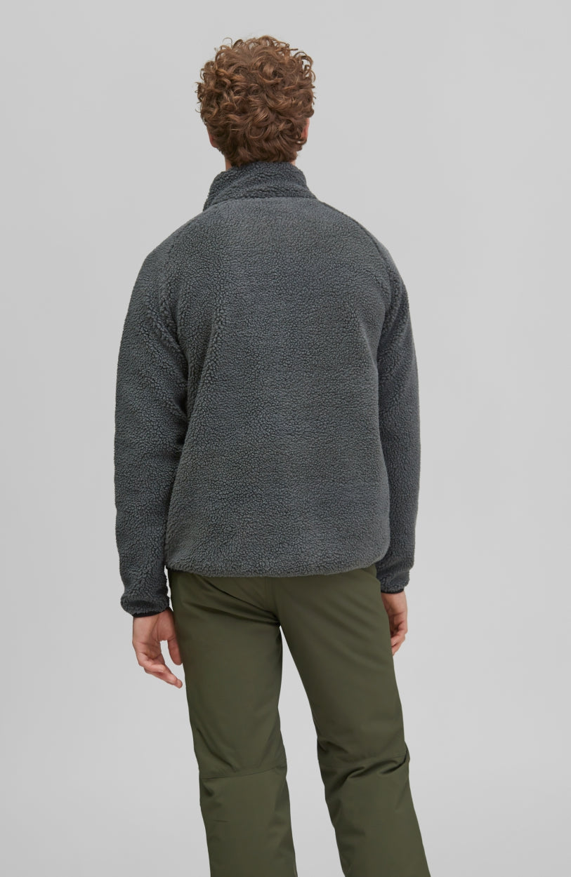Sherpa Fleece Jacket | New Steel Grey