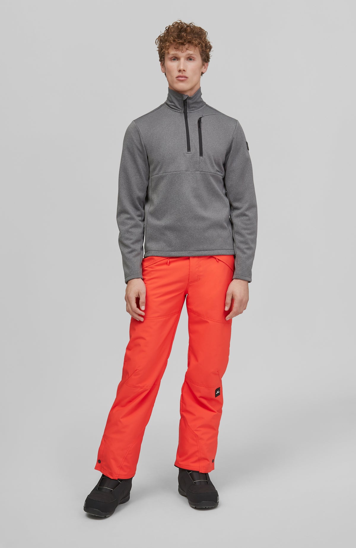 Structed Half Zip Fleece | BlackOut - A