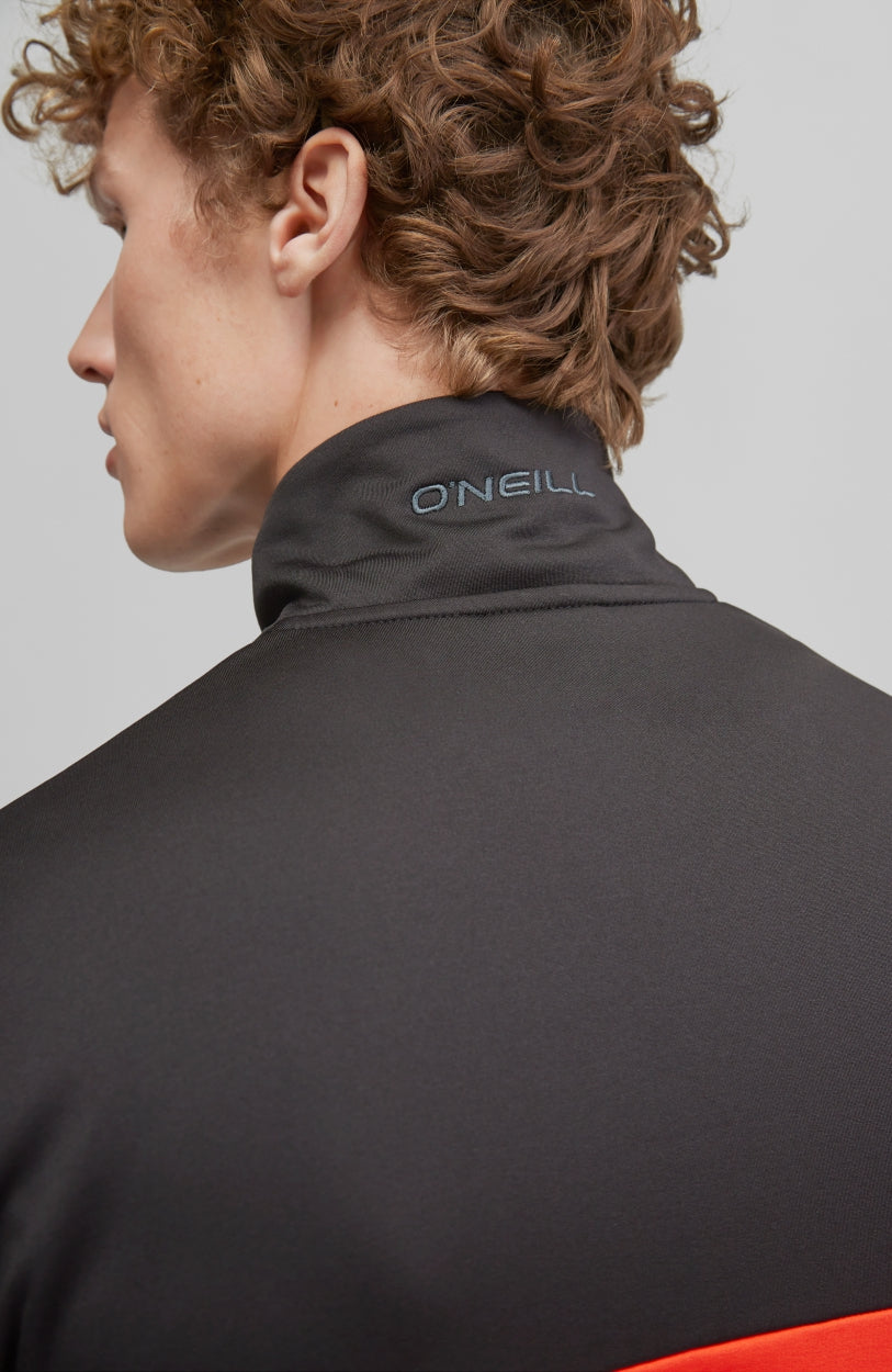 Clime Colorblock Fleece | Cherry Tomato -A