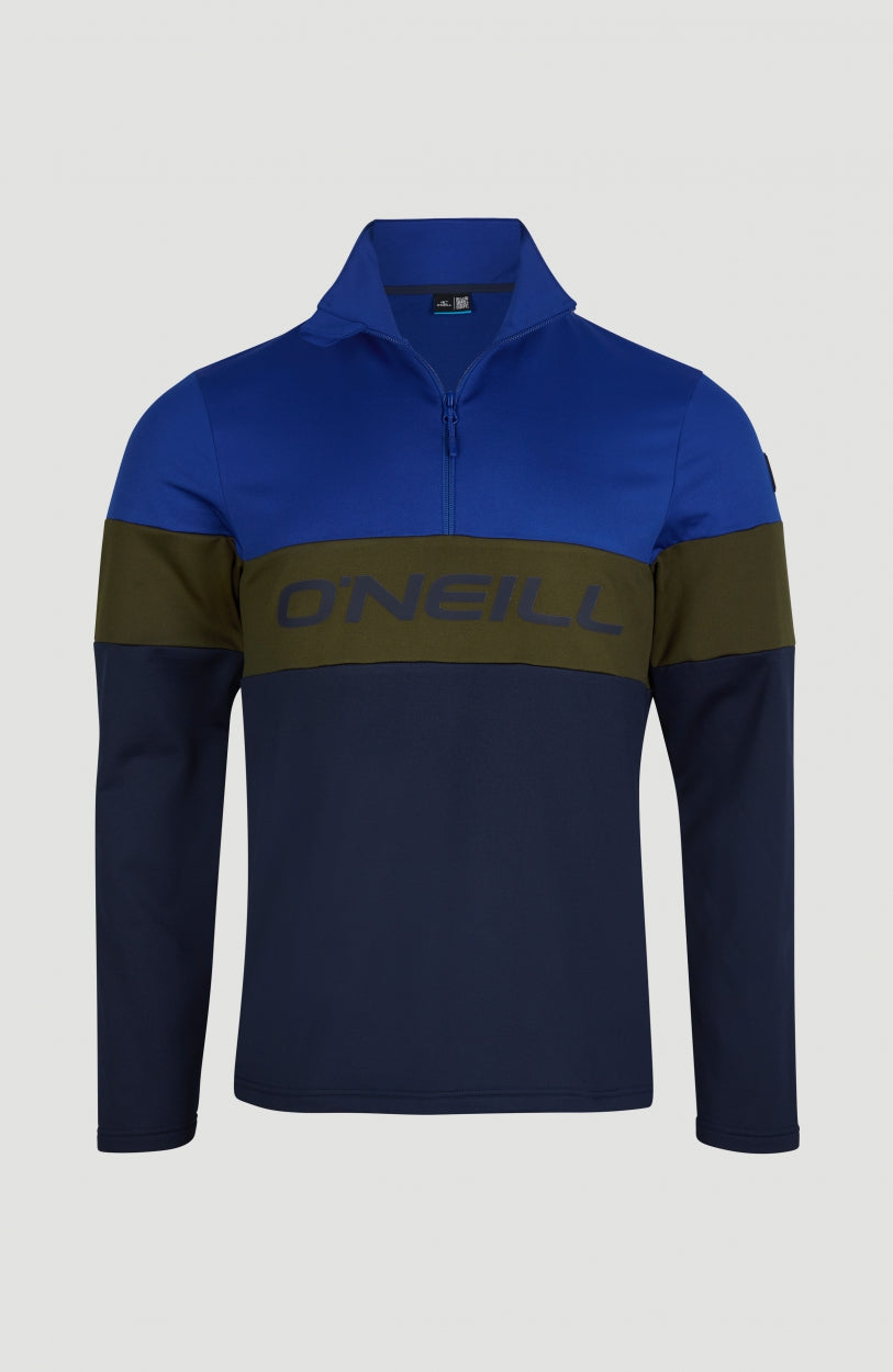 Clime Colorblock Fleece | Surf Blue