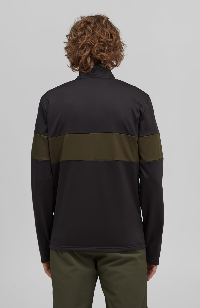 Clime Colorblock Fleece | BlackOut - A