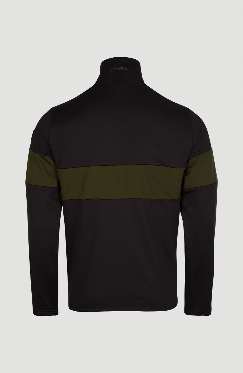 Clime Colorblock Fleece | BlackOut - A