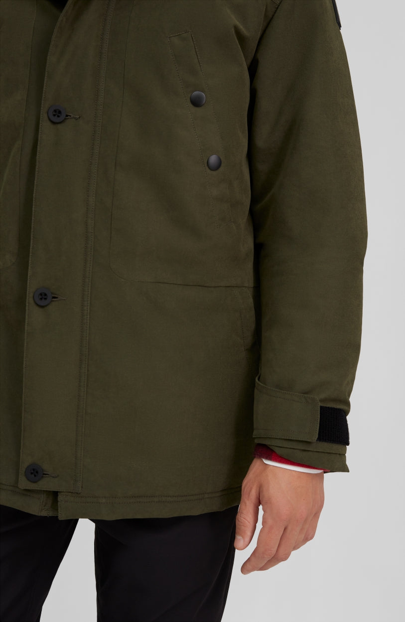 Journey Plus Parka Jacket | Forest Night -A