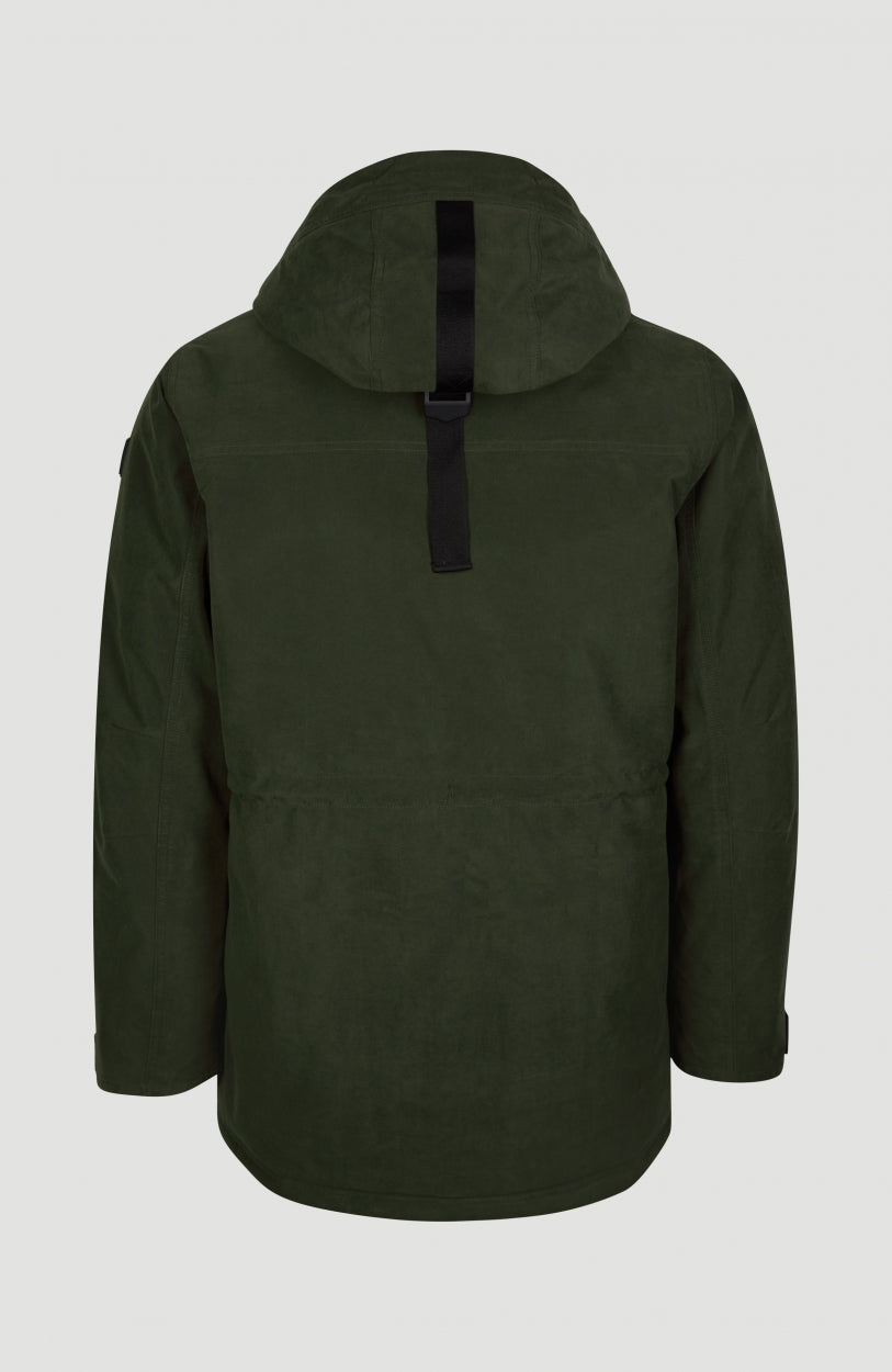 Journey Plus Parka Jacket | Forest Night -A