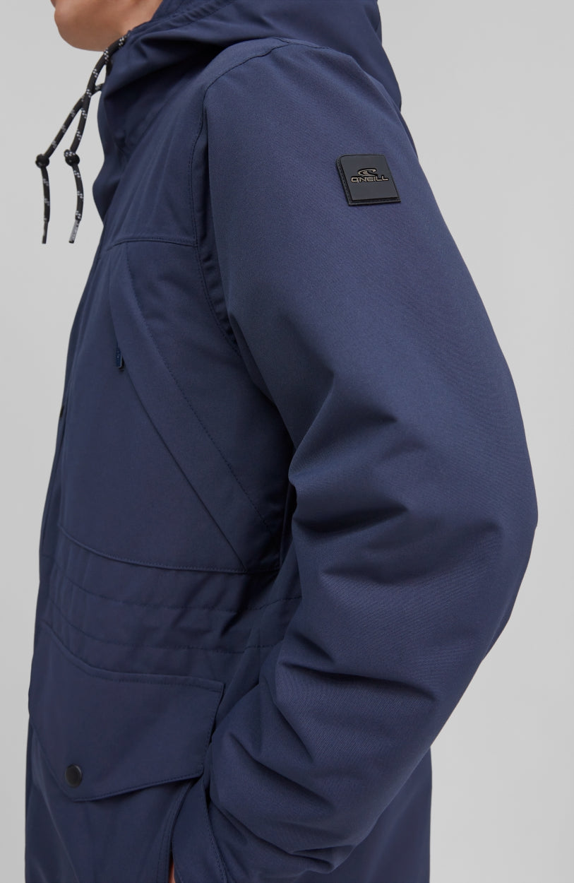 Journey Parka Jacket | Ink Blue -A