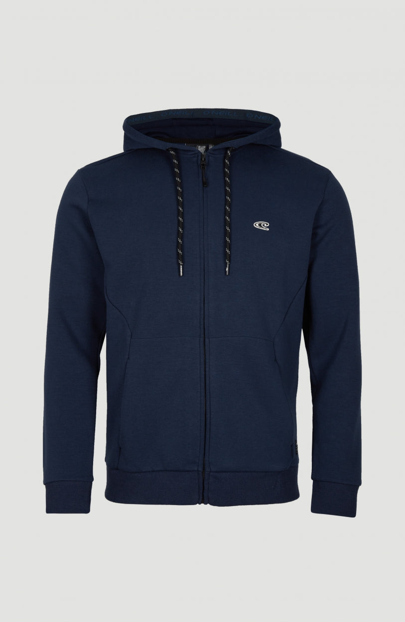 2-Knit Hoodie Jacket | Ink Blue -A