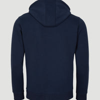 2-Knit Hoodie Jacket | Ink Blue -A