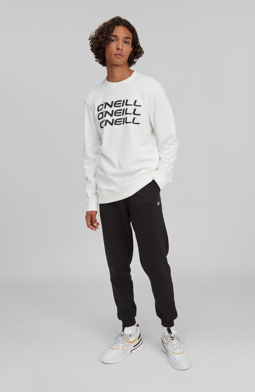 Triple Stack Sweatshirt | Powder White