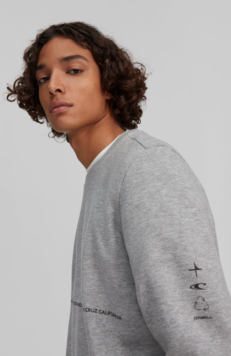 Base Camp Sweatshirt | Silver Melee -A