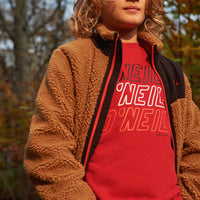 All Year Crew Sweatshirt | Haute Red -A