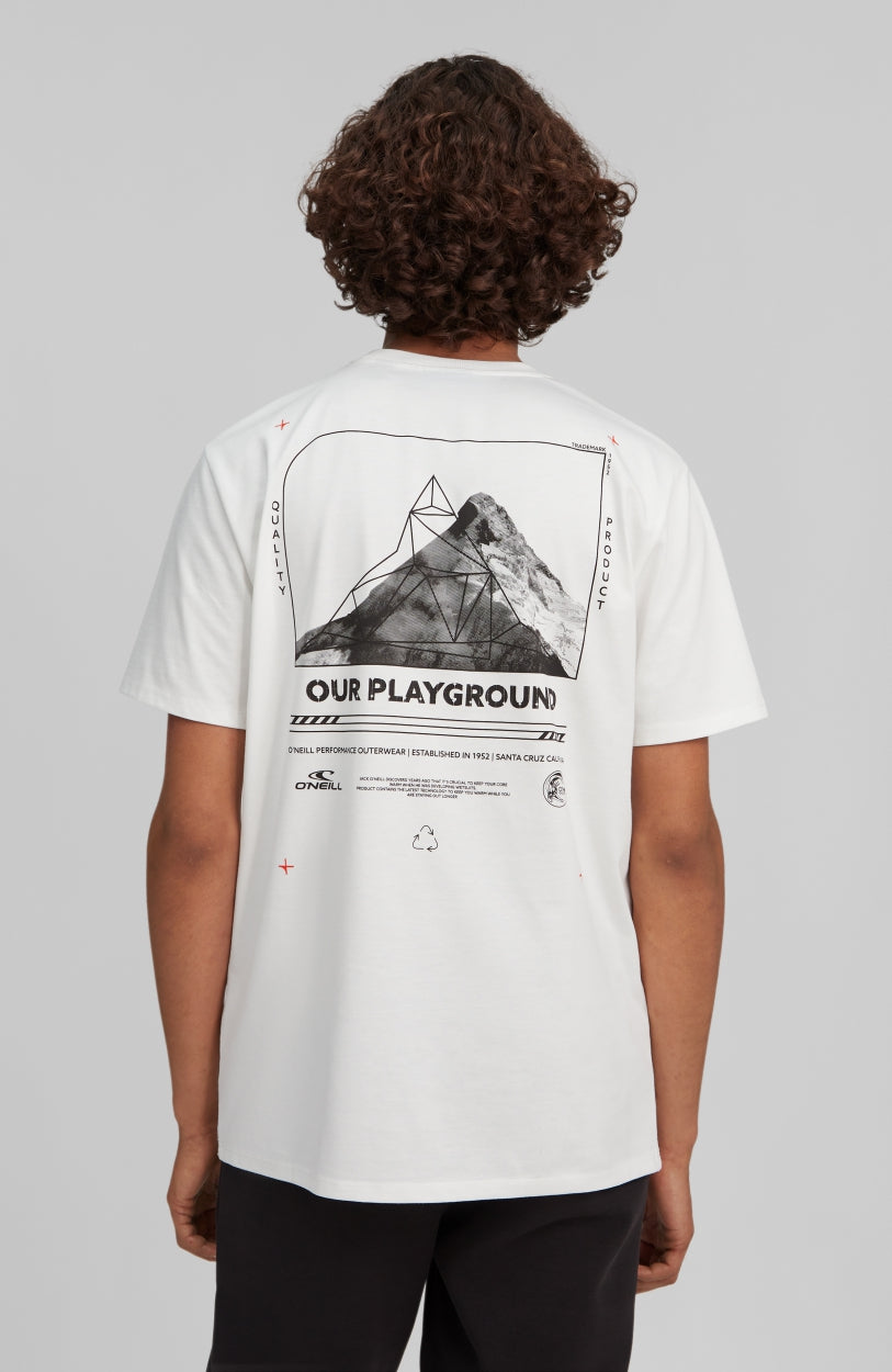 Art Works T-Shirt | Powder White