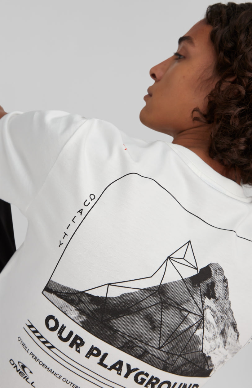 Art Works T-Shirt | Powder White