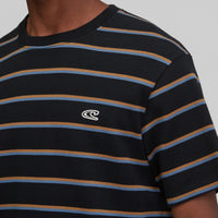 Americana Stripe T-Shirt | Black With
