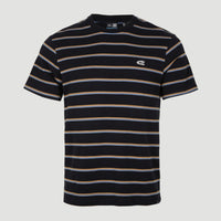 Americana Stripe T-Shirt | Black With