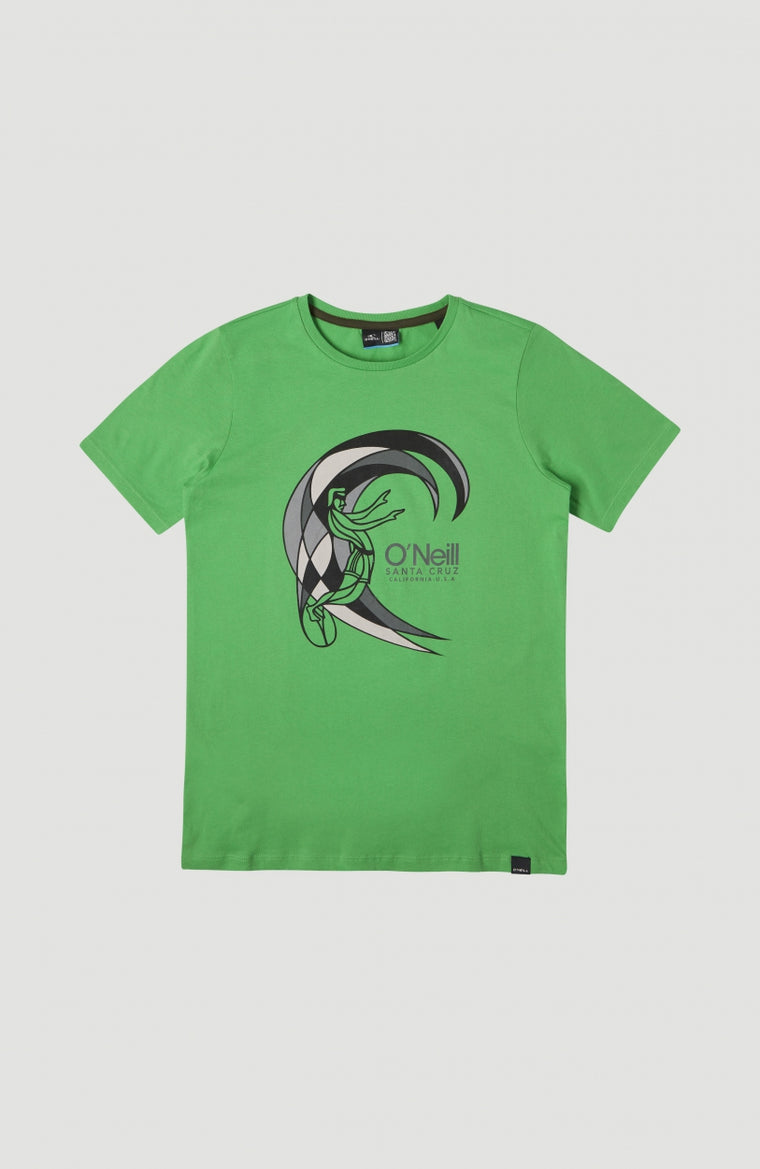 Circle Surfer T-Shirt | Poison Green